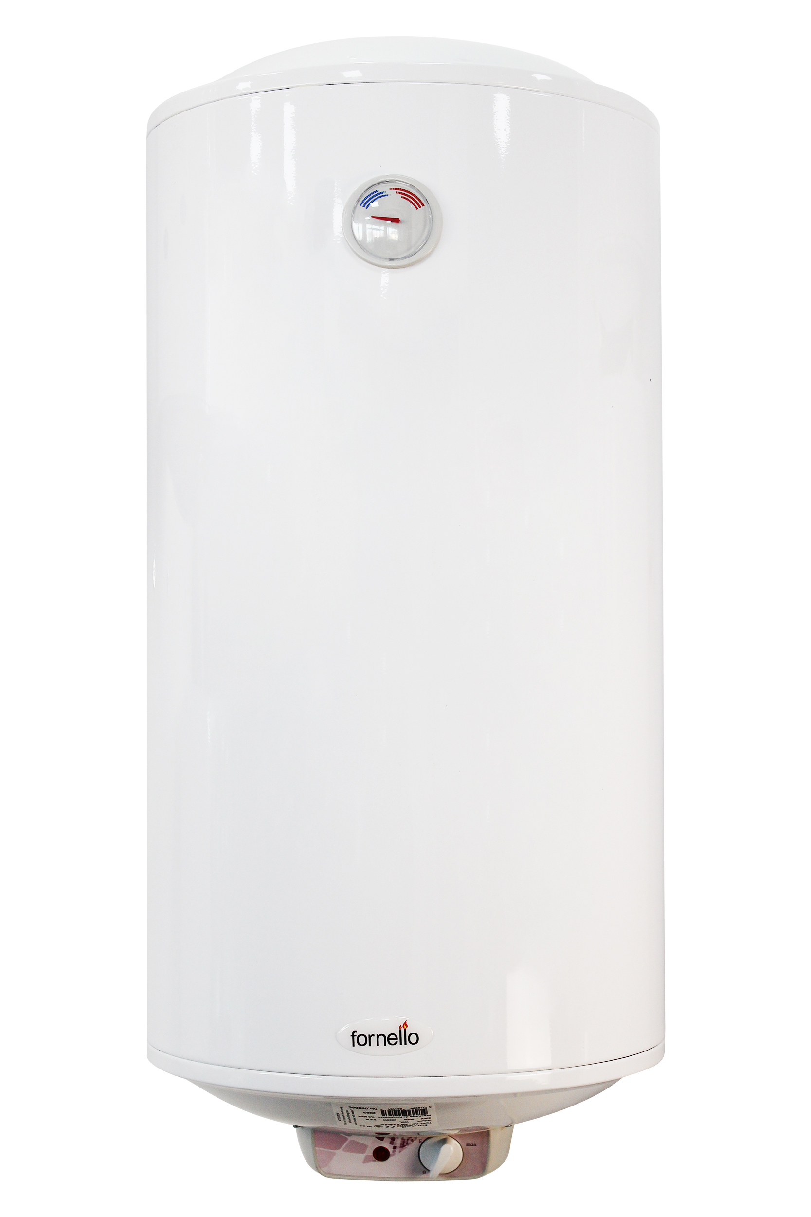 Boiler electric Fornello Titanium Plus 100 litri, 2000 watt, reglaj extern al temperaturii, emailat cu titan Fornello imagine 2022 by aka-home.ro