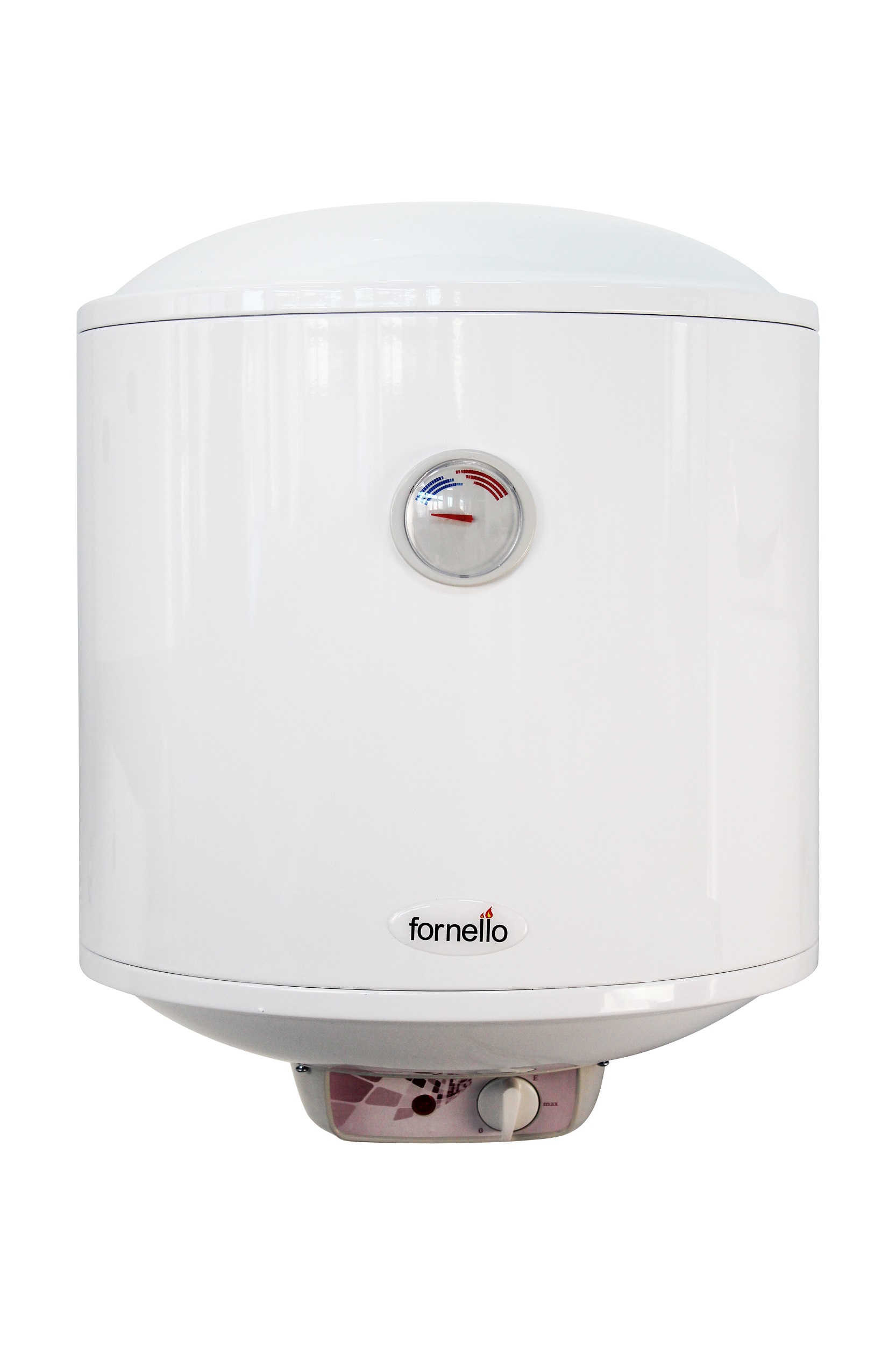 Boiler electric Fornello Titanium Plus 50 litri, 2000 watt, reglaj extern al temperaturii, emailat cu titan 2000
