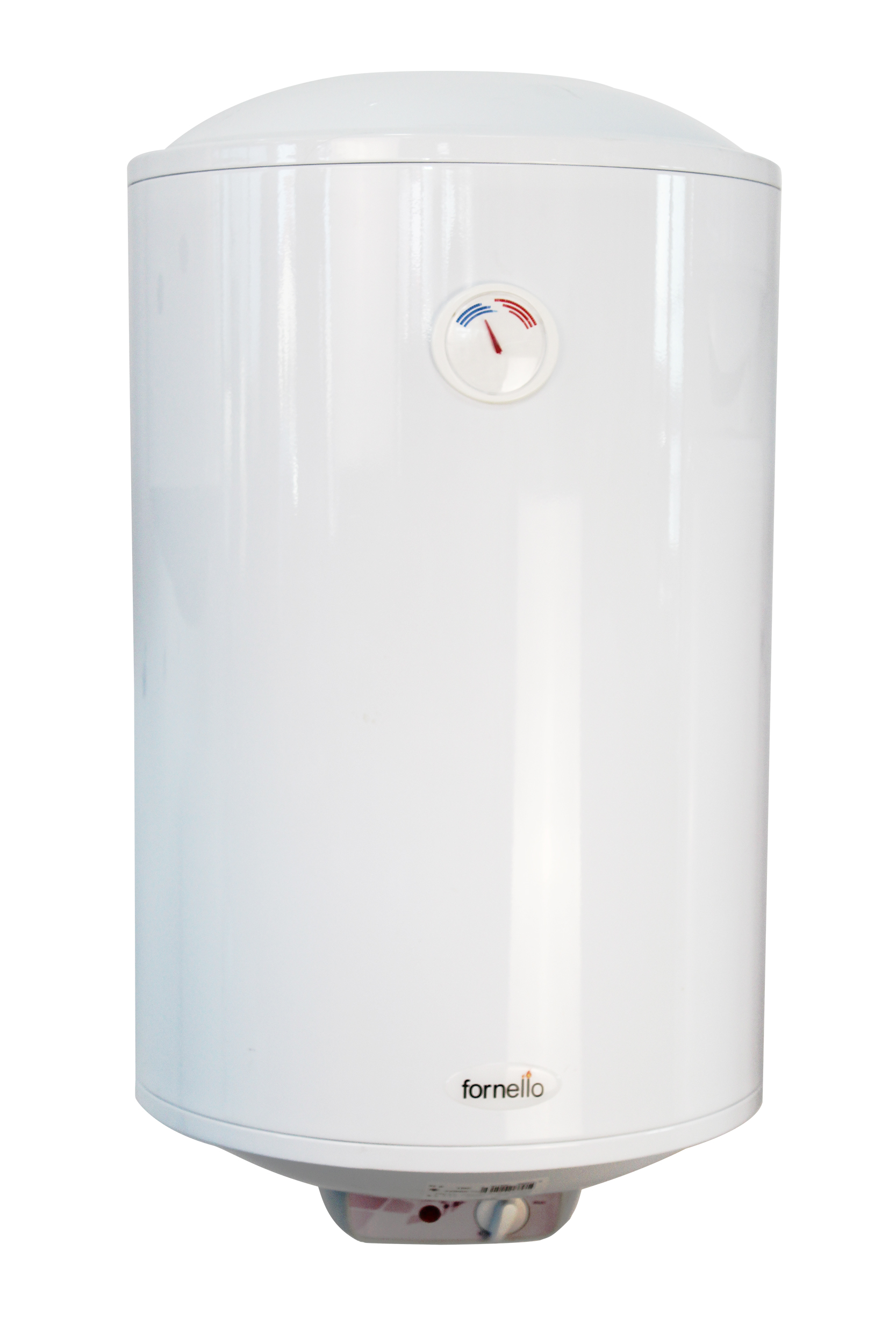 Boiler electric Fornello Titanium Plus 80 litri, 2000 watt, reglaj extern al temperaturii, emailat cu titan Fornello