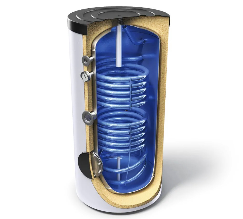 Boiler Fornello Optima EV 7/5 S2, 200 Litri, cu 2 serpentine, montaj pe sol