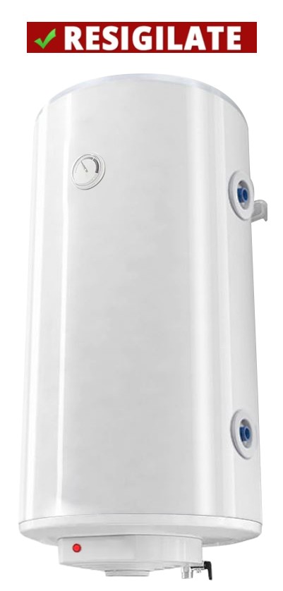PRODUS RESIGILAT, NOU, IN PERFECTA STARE DE FUNCTIONARE!!! (5530) Boiler termoelectric cu o serpentina Fornello Optima GCVS 1004415 D09 TR 1S, 100 Litri, 1500 watt, reglaj extern al temperaturii, poliuretan expandat