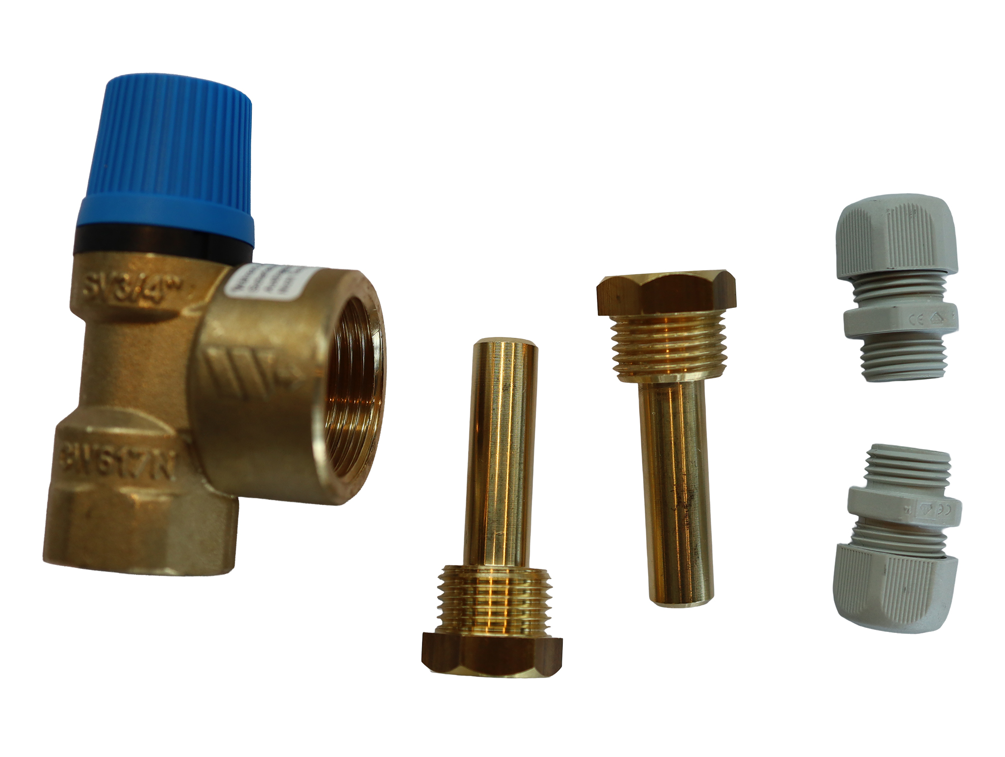 Boiler termoelectric Fornello Optima EV 15/7 S2 500 Litri cu 2 serpentine montaj pe sol kit siguranta inclus