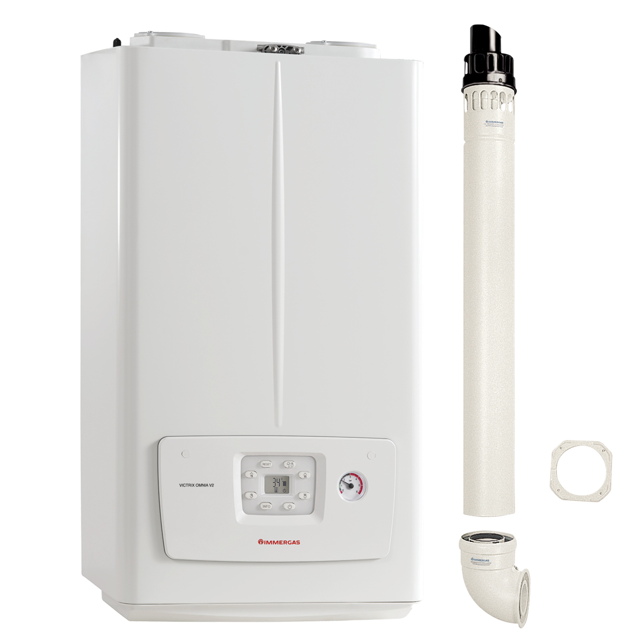 Centrala termica Immergas Victrix Omnia V2 26, condensatie, 20 kW incalzire, 26 kW preparare apa calda