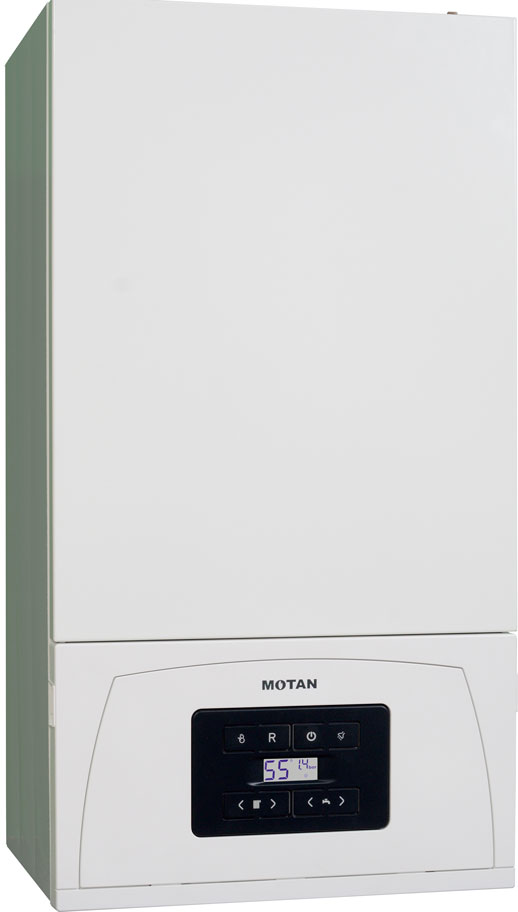 Centrala termica Motan Condens 050 28 – 28 kW, condensatie, kit evacuare inclus fornello