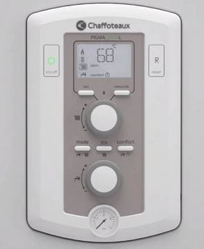 Centrala termica pe gaz in condensare CHAFFOTEAUX PIGMA ADVANCE 25, kit evacuare inclus, 5 ani garantie Chaffoteaux