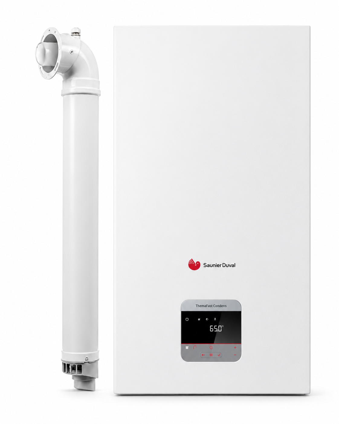 Centrala termica pe gaz in condensare Saunier Duval ThemaFast Condens MA35-CS/1 kit evacuare inclus