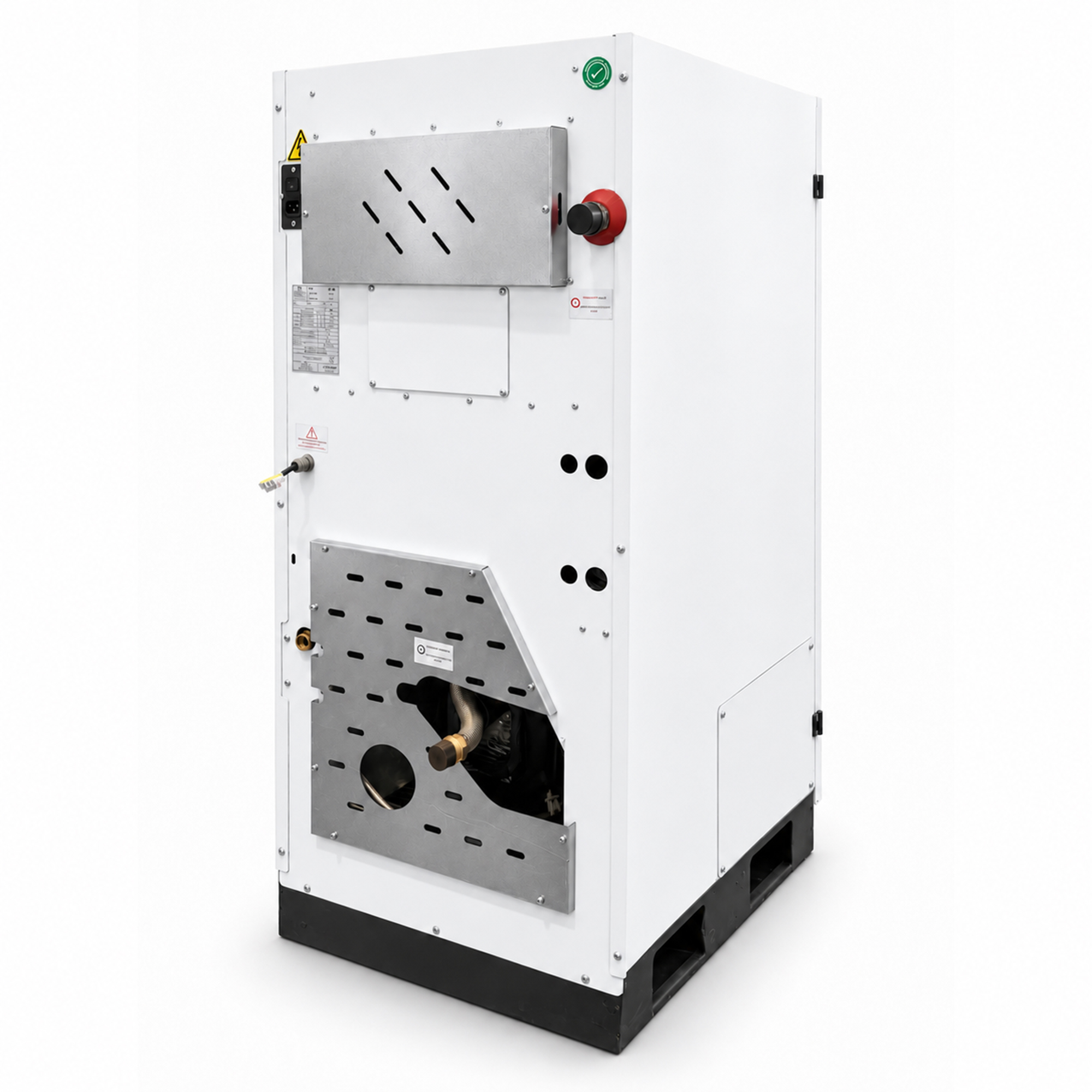 Centrala termica pe peleti Fornello GT 25 Standard echipata cu pompa circulatie vas expansiune manometru kit evacuare 3.5 ml Termostat Salus 091FLRFV2 si Aspirator Cenusa