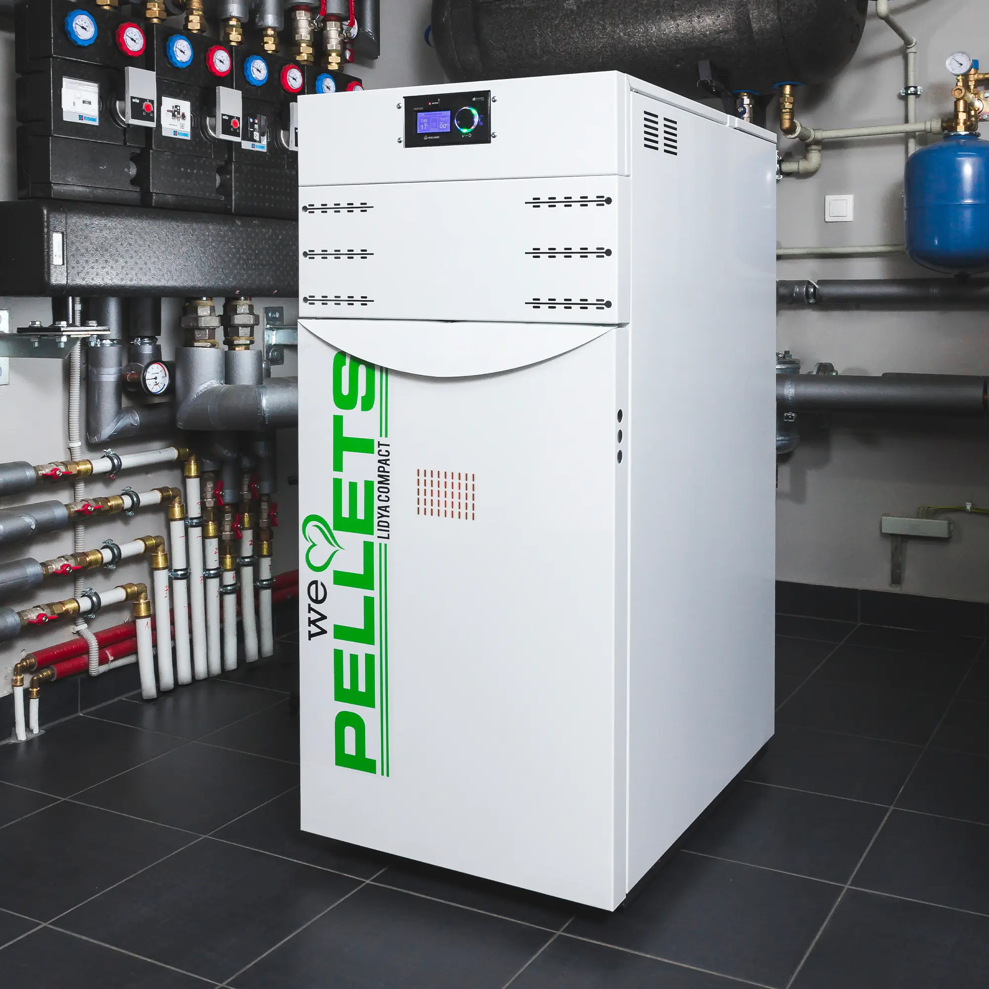 Centrala termica pe peleti Fornello Lidya Compact Plus 25 kw