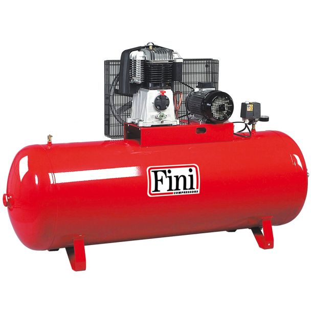 Compresor de aer Fini BK119-500F-5.5, 500 l, 4 kW, 10 bar, 620 l/min