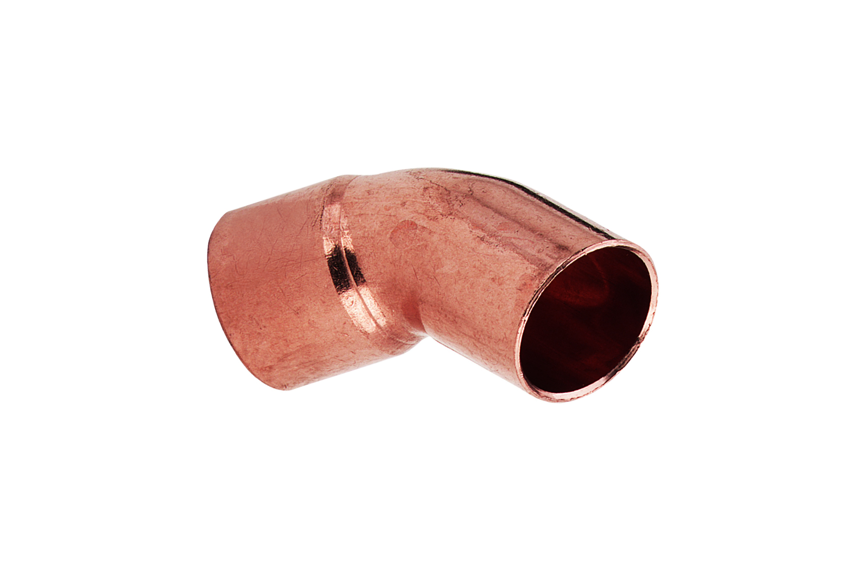 Cot cupru, interior-exterior, d 35 mm, 45 grade