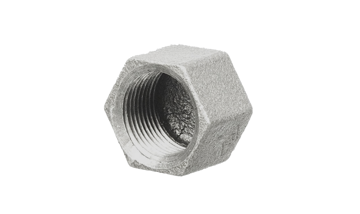 Capac fonta zincata, filet interior, 3/8