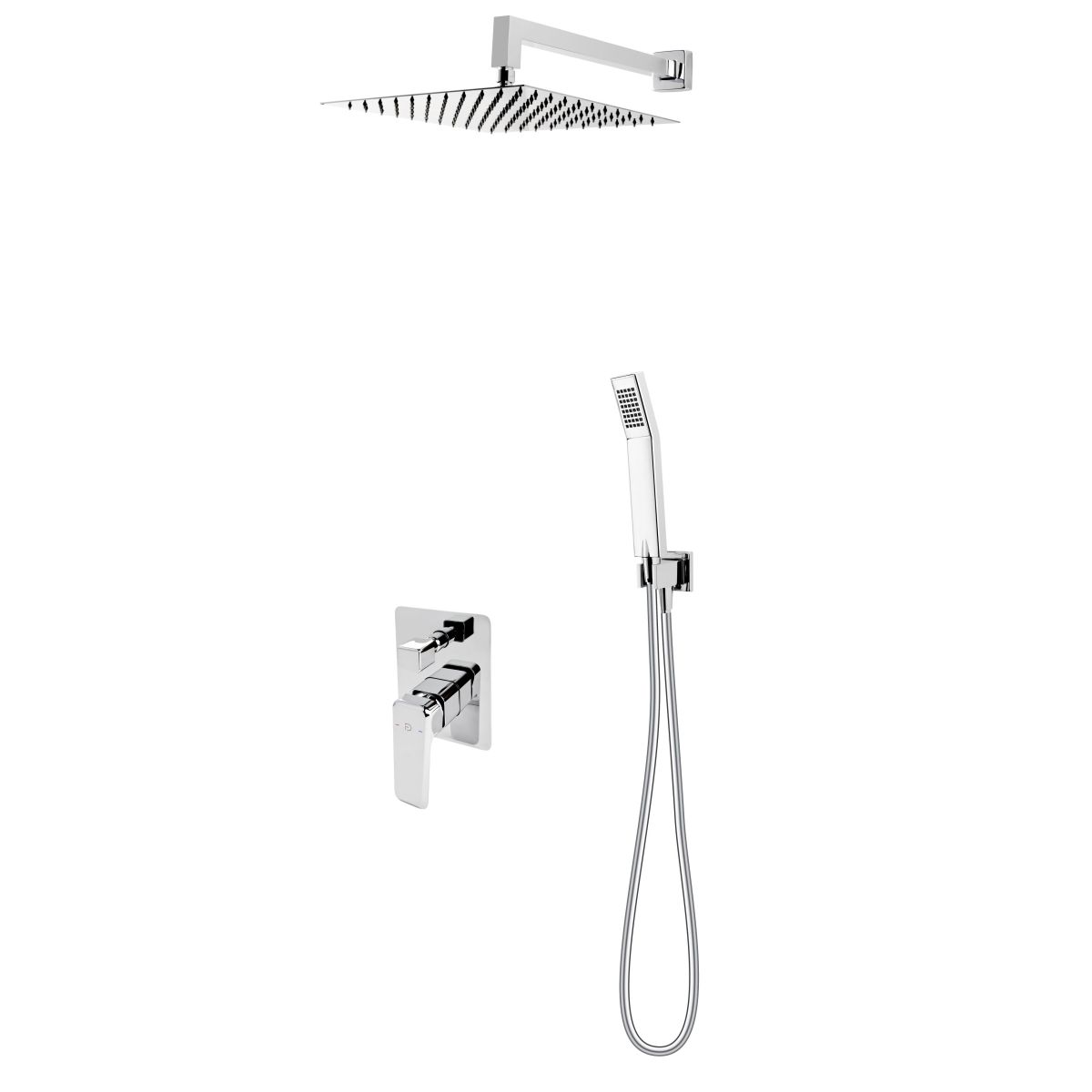 FDesign Brina set de duș incastrat 6 in 1, crom FD1-BRN-7PSET1-11