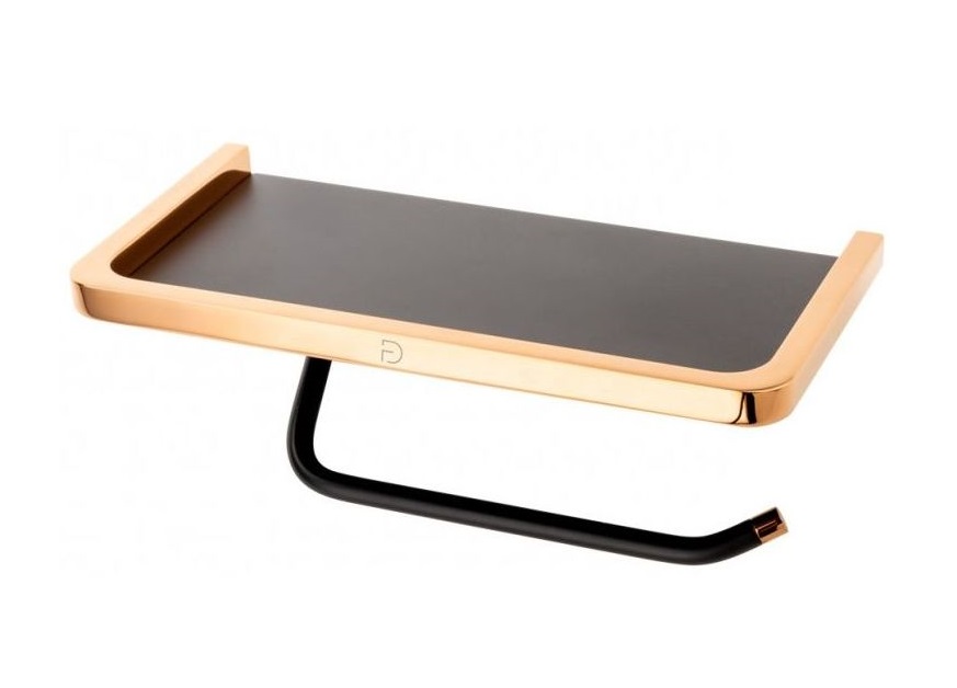 FDesign Merida suport pentru hârtie igienică negru FD6-MRD10-25