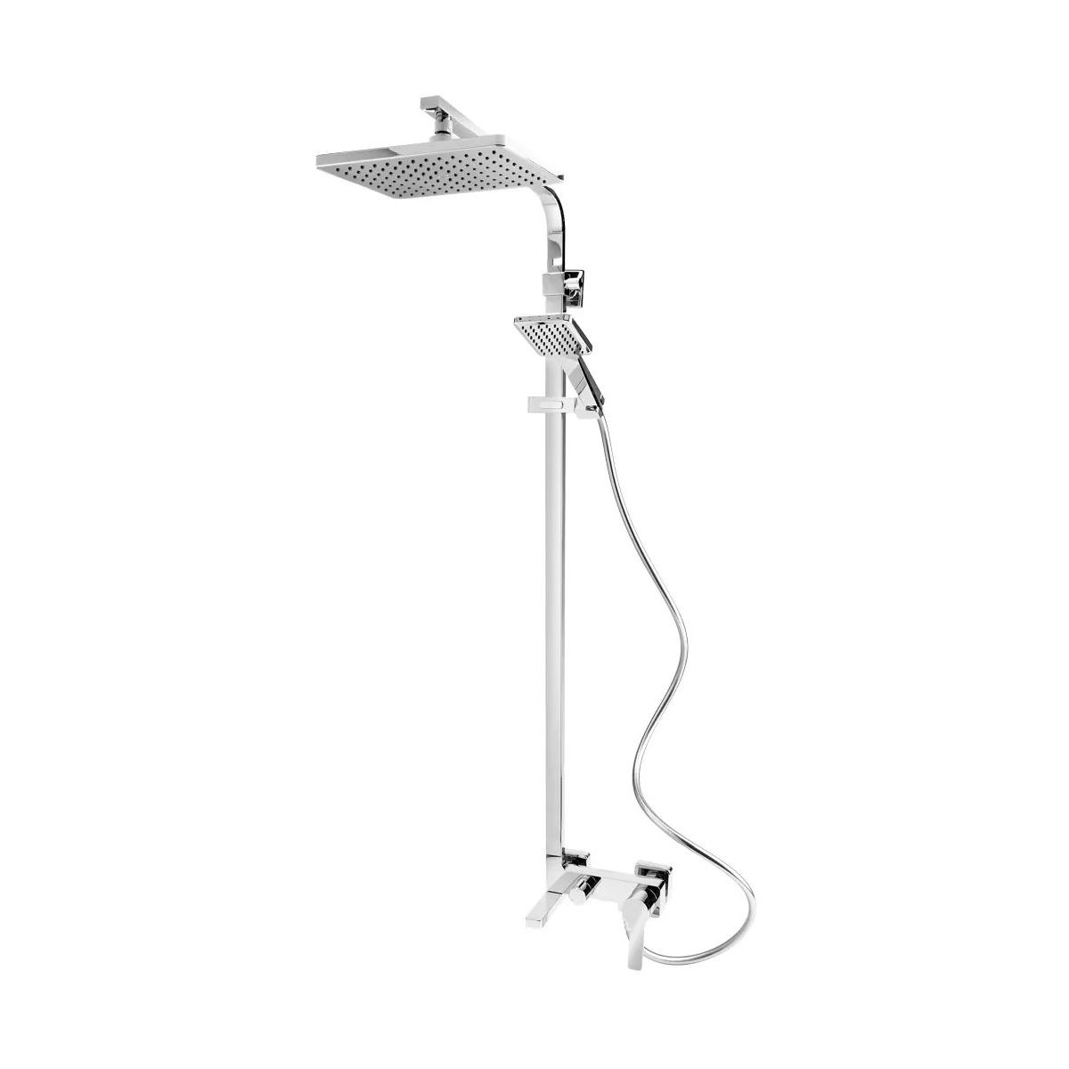 FDesign Origio set de duș perete crom FD5-ORG-7U-11