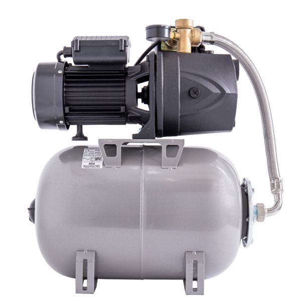 Hidrofor cu pompa autoamorsanta Wasserkonig FL528625 fonta putere 1250 W debit 5160 l/h inaltime refulare 52 m vas de expansiune 24 l