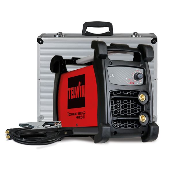 Invertor sudura MMA Telwin TECHNOLOGY186MPGEXT_ACX, 160 A, electrozi 1.6-4 mm, valiza aluminiu, cu accesorii
