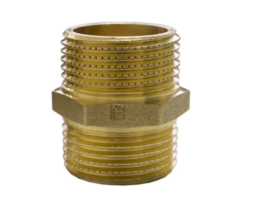Niplu filet exterior-exterior marime 1/4″” 22mm Fornello imagine bricosteel.ro