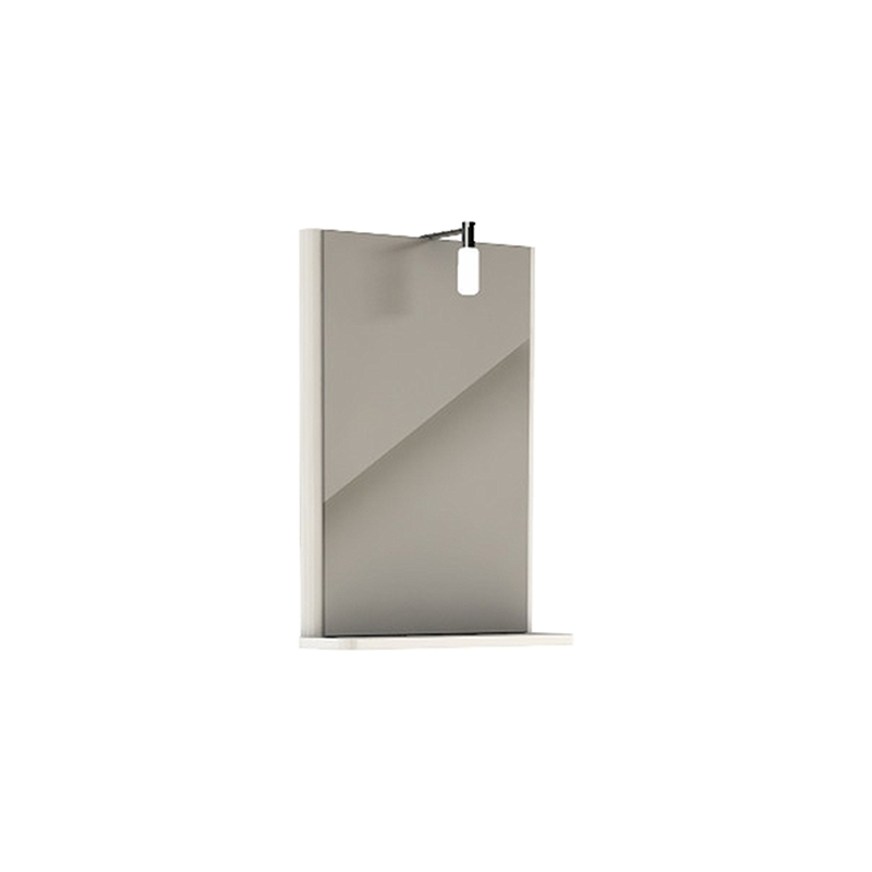 Oglinda cu sistem de iluminare, Kolo, Rekord, cu polita, 44 cm, alb alb