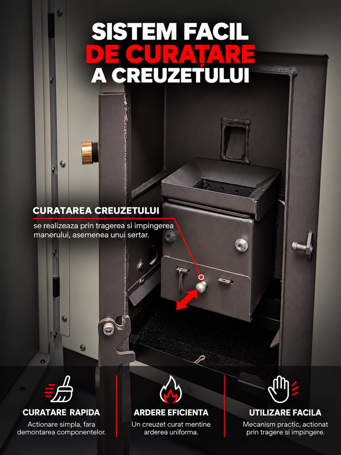 Pachet control de la distanta Centrala termica pe peleti Fornello GT 25 Standard echipata cu pompa circulatie vas expansiune manometru si termostat Wi-Fi Salus IT 800