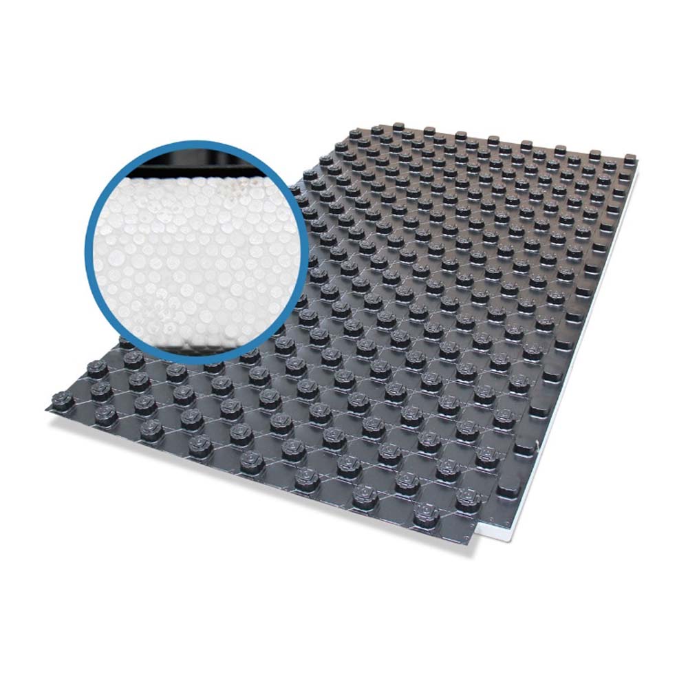 Placi termoizolante laminate, cu nuturi, Fornello, pentru incalzire prin pardoseala, cu folie PS compacta, 20 mm, EPS 150, vanzare la bax, 13.44 mp/bax