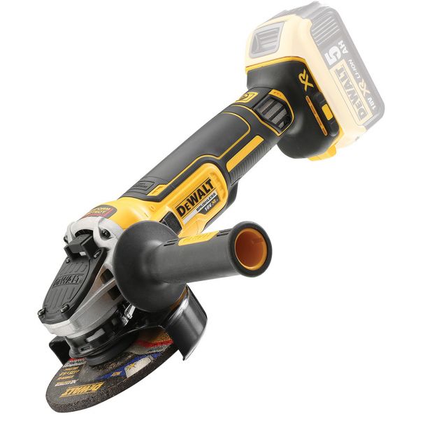 DeWalt Polizor unghiular dewalt dcg405n, compatibil cu acumulatori li-ion 18 v, 125 mm, 9000 rpm, fara acumulator