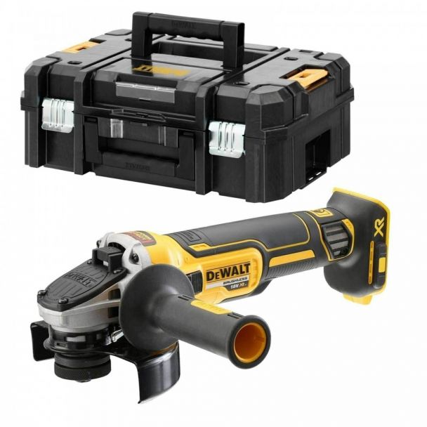 DeWalt Polizor unghiular dewalt dcg405nt, compatibil cu acumulatori li-ion xr 18v, 125 mm, valiza tstak, fara acumulator