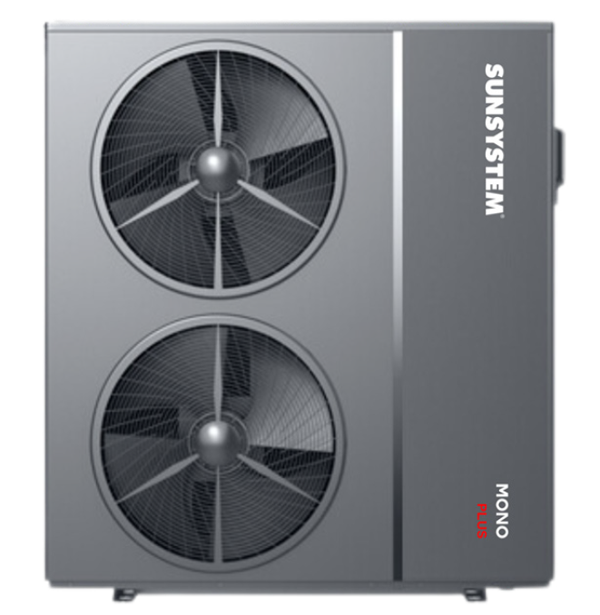 Pompa de caldura Aer-Apa pentru incalzire si racire, Sunsystem Mono Plus 230-3PH, Monobloc 23 kW, Inverter R32 ERP A+++, compresor Mitsubishi, Trifazata, Control Wi-Fi