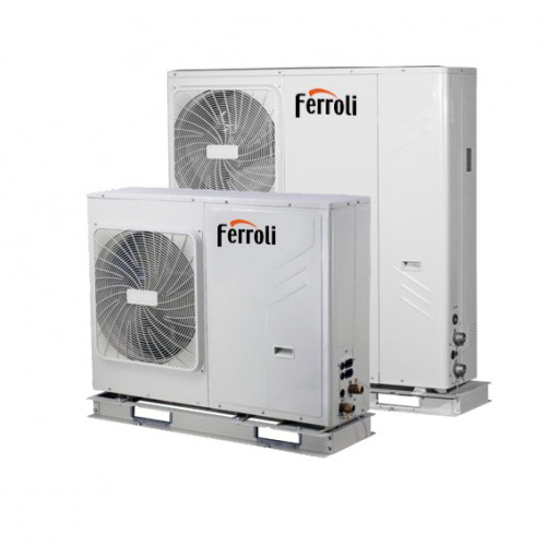 Pompa de caldura aer-apa FERROLI RVL-I PLUS 05 5 kW fornello imagine