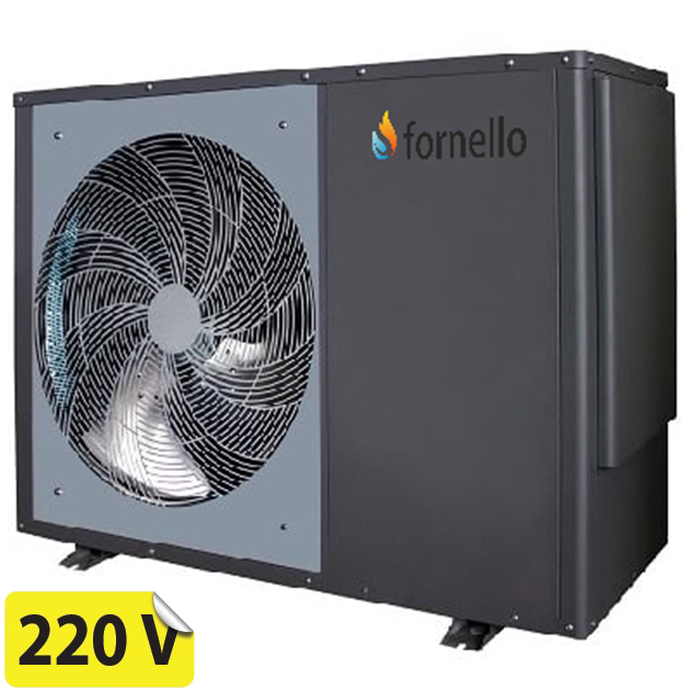 Pompa de caldura aer-apa pentru incalzire si racire FORNELLO ECO Green CGK025V3L MONOBLOC 9.5 KW, Inverter R32 ERP A+++, compresor rotativ Panasonic, MONOFAZAT 9.5