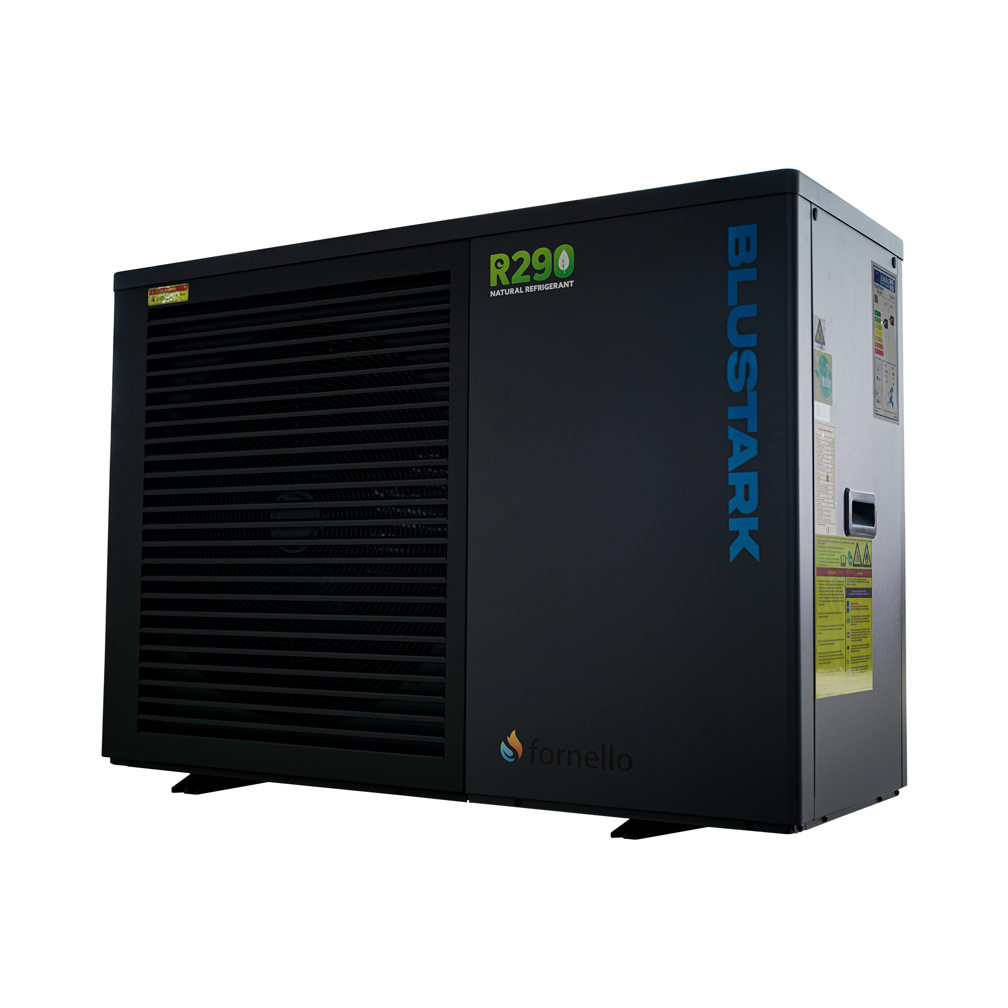 Pompa de caldura Fornello BLUSTARK monobloc aer-apa ecologica R290  incalzire/racire/apa calda 6 kW Qsense 6  Full DC Inverter – ERP A+++ Wi-Fi