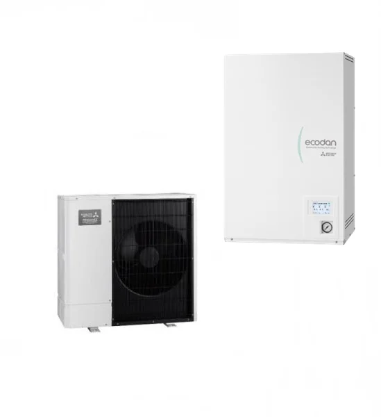 Pompa de caldura Mitsubishi Electric Zubadan Hydrobox Reversibil ERSF-VM2E+PUZ-SHWM80VAA 8 kW