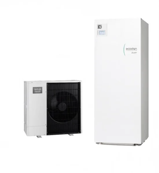 Pompa de caldura Mitsubishi Electric Zubadan Hydrotank Reversibil ERST20F-VM2E+PUZ-SHWM120VAA 12 kW