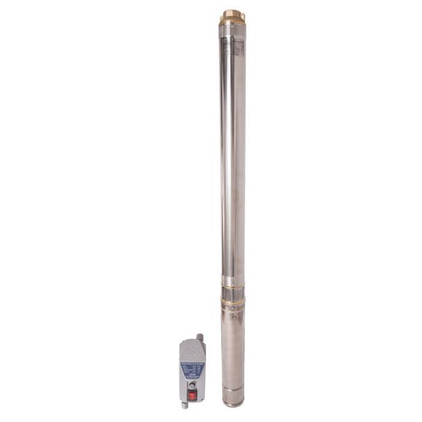 Pompa submersibila centrifugala multietajata Wasserkonig WKM5600-105/3.5 diametru 3.5 putere 1850 W debit 5700 l/h inaltime refulare 102 m