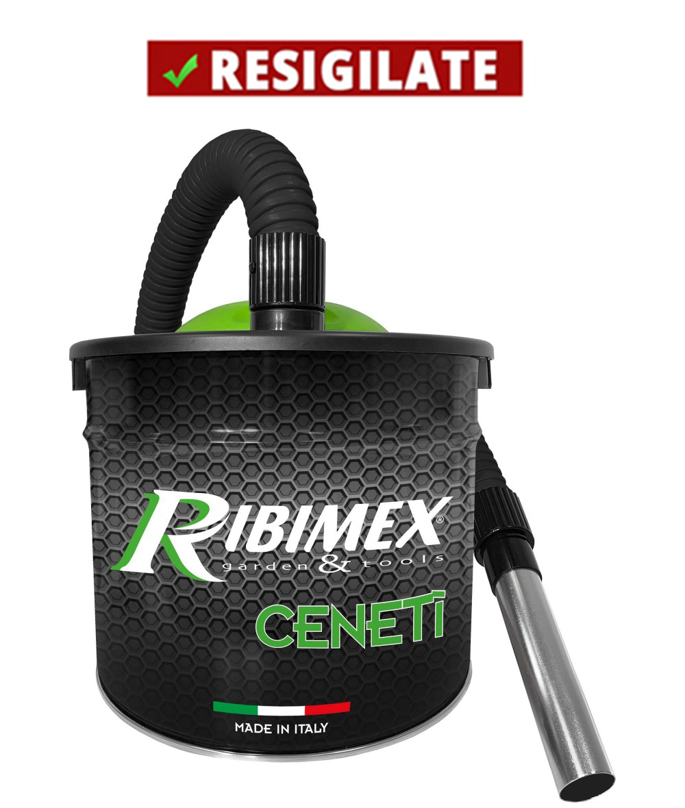 PRODUS RESIGILAT CU DEFECTE ESTETICE DAR IN PERFECTA STARE DE FUNCTIONARE cod 9500 !!! Aspirator pentru cenusa Ribimex Ceneti 800 W 15 l 220 V