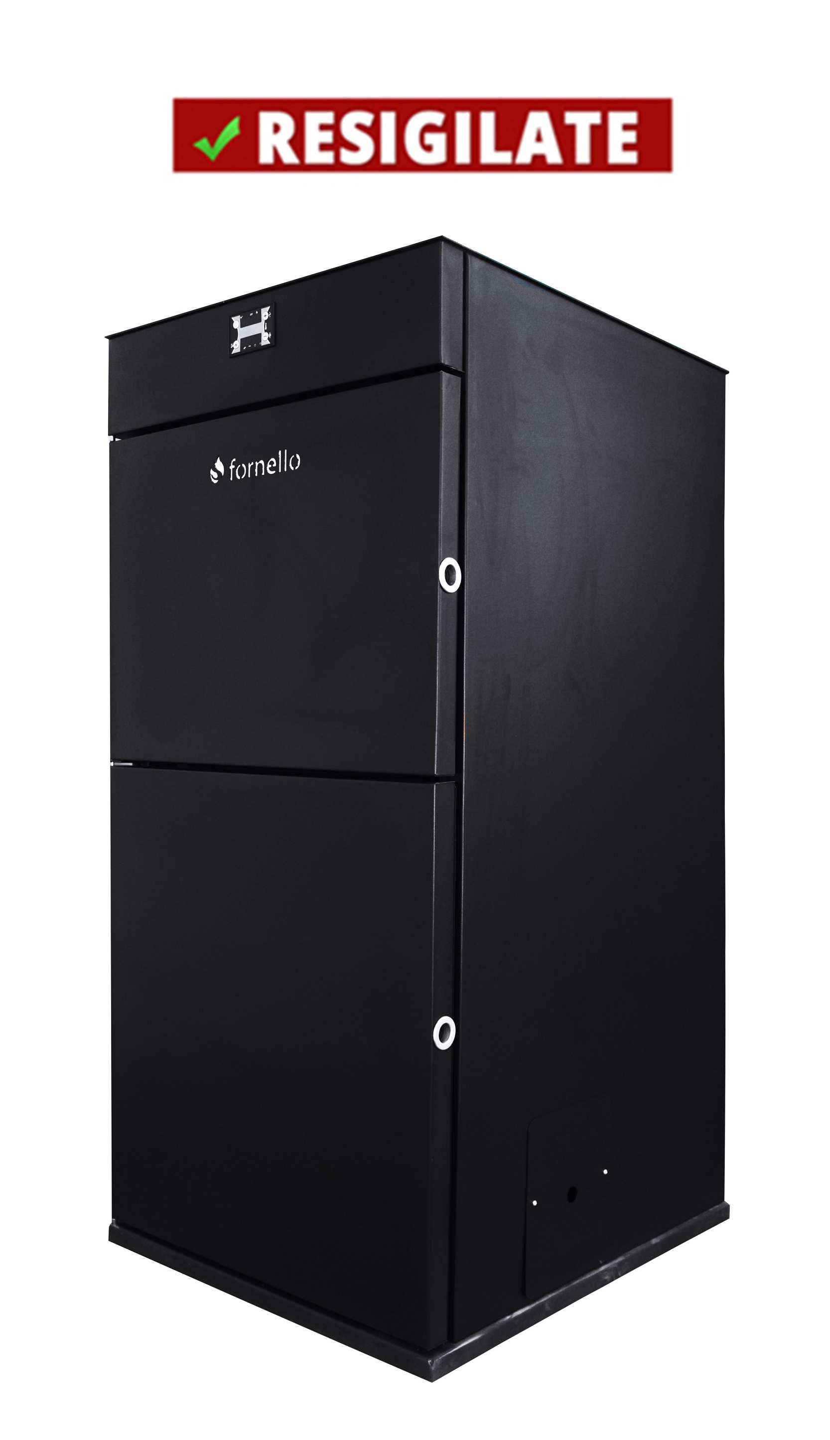 PRODUS RESIGILAT NOU CU MICI LOVITURI IN PERFECTA STARE DE FUNCTIONARE 27228 !!! Centrala pe peleti Fornello Pellet King 25 KW echipata cu: pompa de circulatie vas de expansiune supapa de siguranta automatizare telecomanda