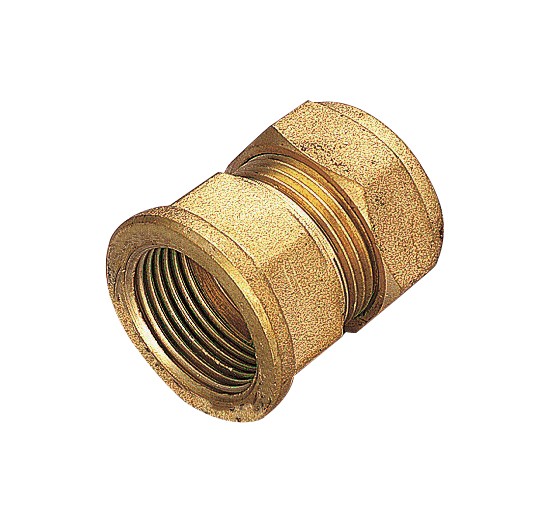 Racord compresie cu inel, alama, FI, 18 mm x 3/4″ Tiemme ( stoc bucegi ) -FI imagine noua