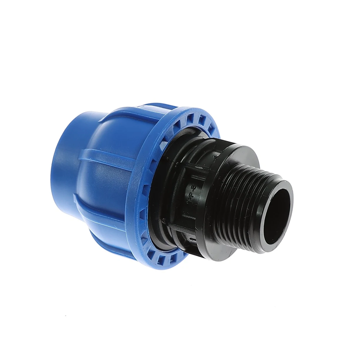 Valrom Racord compresiune pehd, filet exterior, d 40 mm x 1-1/4