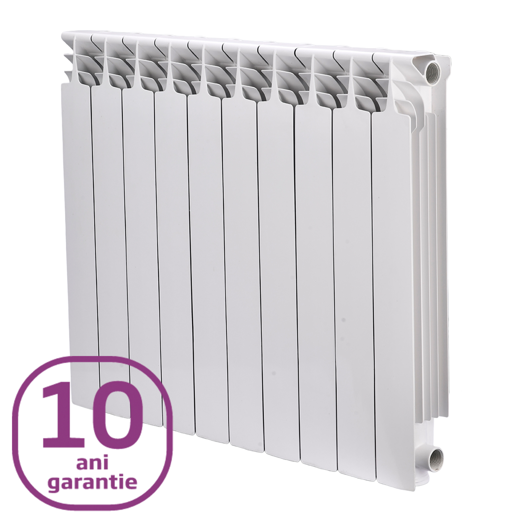 Radiator (calorifer) din aluminiu Fornello ALVO D600CA, baterie 10  elementi, 10 ani garantie, inaltime 600 mm