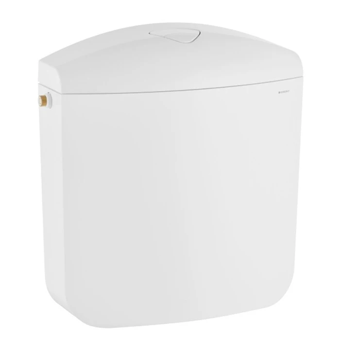 Rezervor WC cu montaj pe vas, Geberit Duo AP117, actionare dubla, 6 / 9 L, 41 x 44 x 14 cm