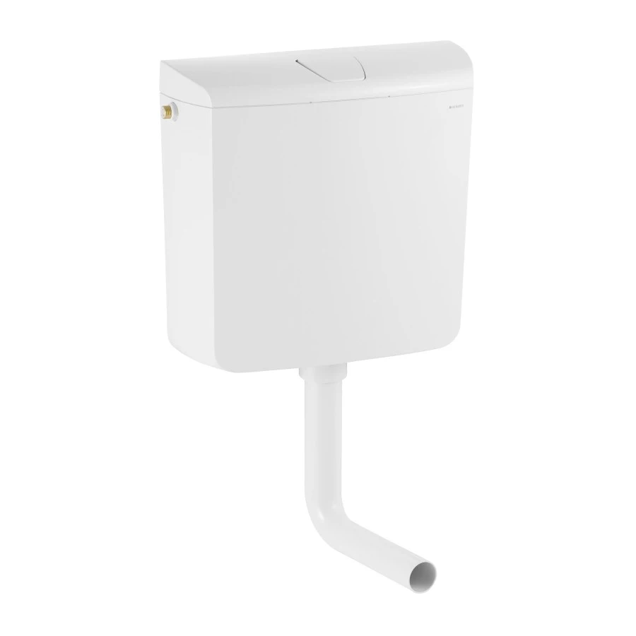 Rezervor WC semi - inaltime Geberit AP 110, actionare start / stop, 6 / 9 L, 41 x 39 x 13.5 cm