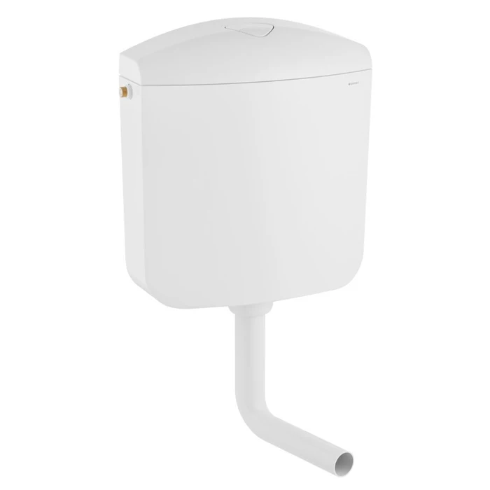 Rezervor WC semi - inaltime Geberit Duo AP117, actionare dubla, 3 / 6 L, 40 x 44 x 14 cm