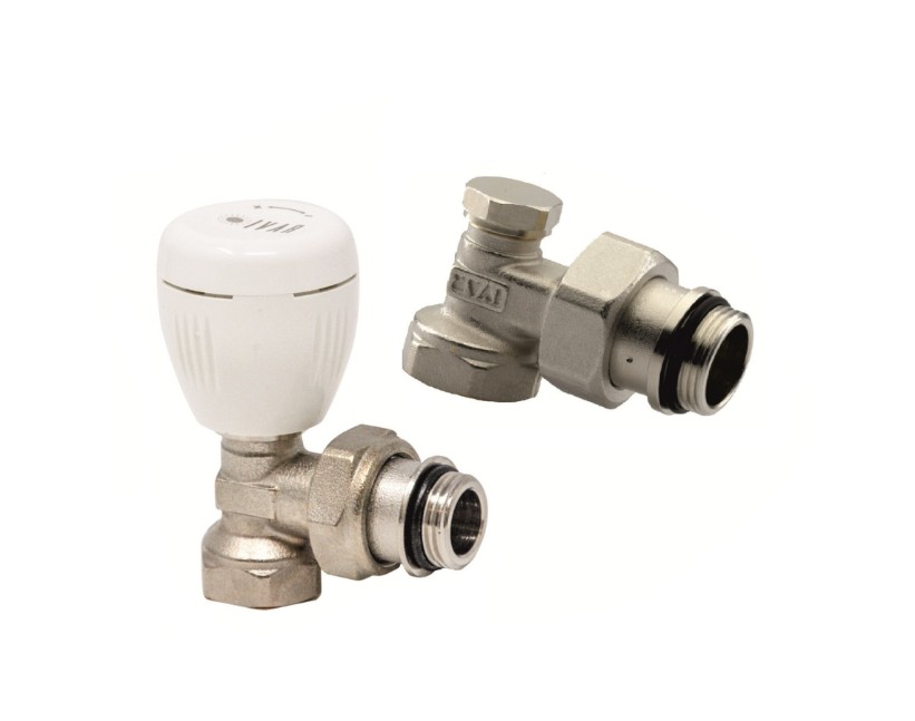 Set robineti calorifer - tur + retur 1/2