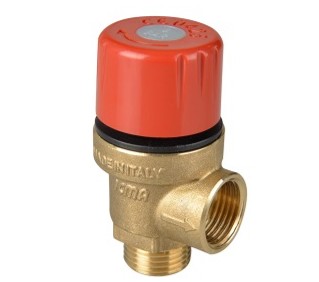 Supapa siguranta 2.5 bar, centrale si termoseminee pe peleti Fornello Fiama Confort 12-30 kW