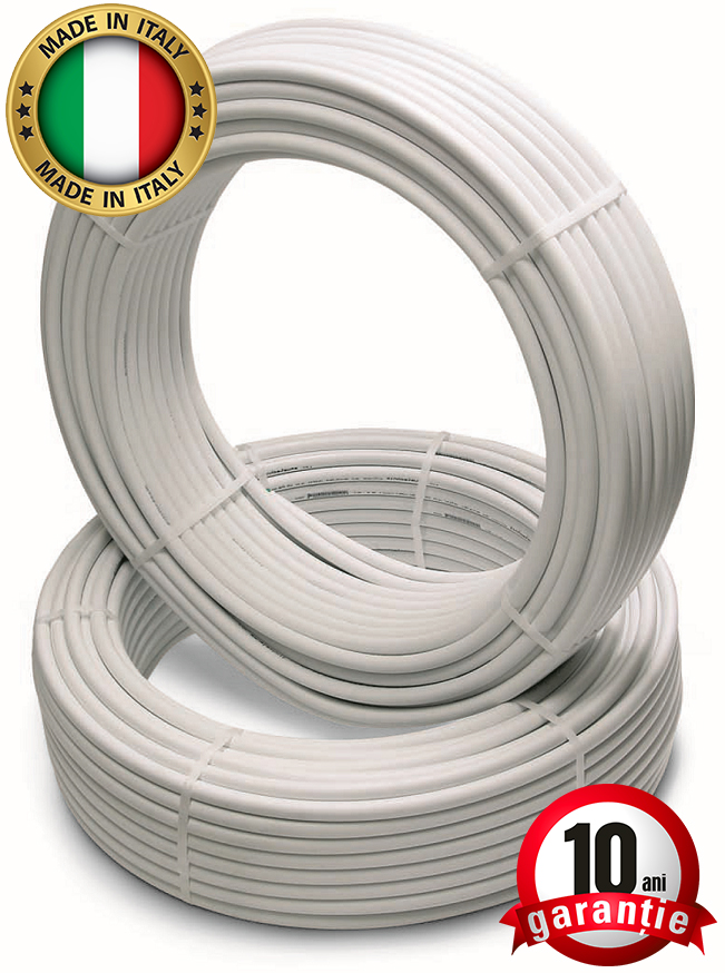 Hidronix Teava pexal fornello hidronix unico, neizolata, diametru 16x2 mm cu insertie de aluminiu, pret/ml, vanzare la colac 100