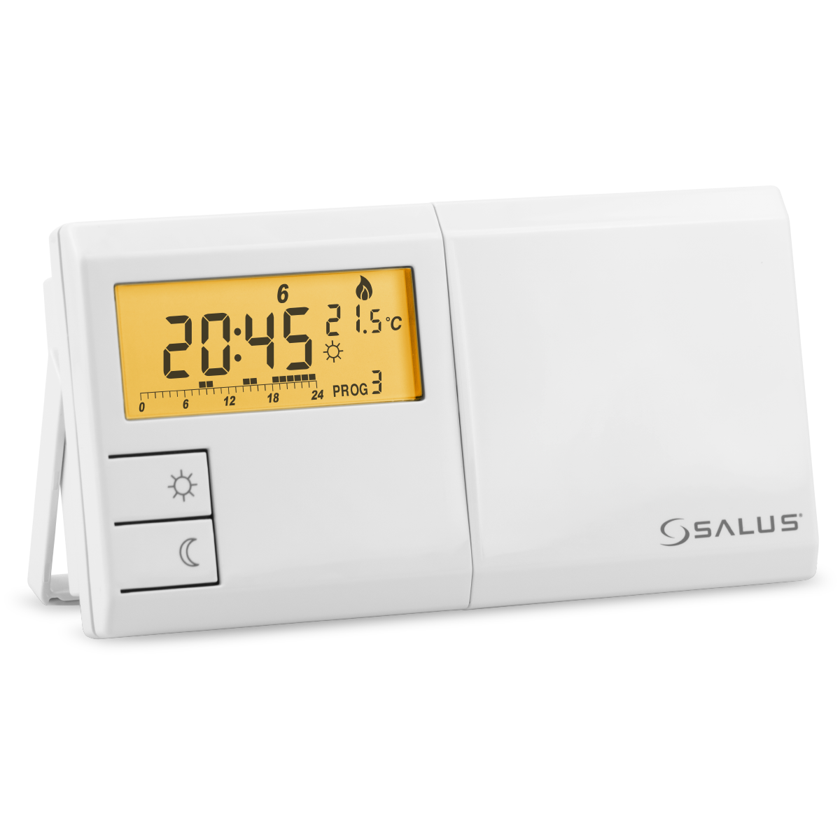 Termostatul ambiental programabil cu radio comanda SALUS 091FLRF fornello