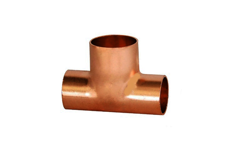 Teu redus, cupru, d 15 x 18 x 15 mm