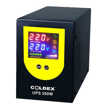 UPS pentru centrale termice pe lemne Coldex CD 300W - LED 12V cc