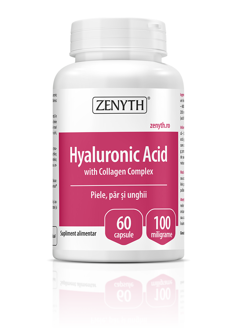 Hyaluronic Acid With Collagen Complex 60 Cps Zenyth