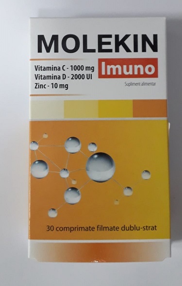 Molekin Imuno, 30 comprimate, Zdrovit pareri forumuri prospect beneficii preturi mici farmacie