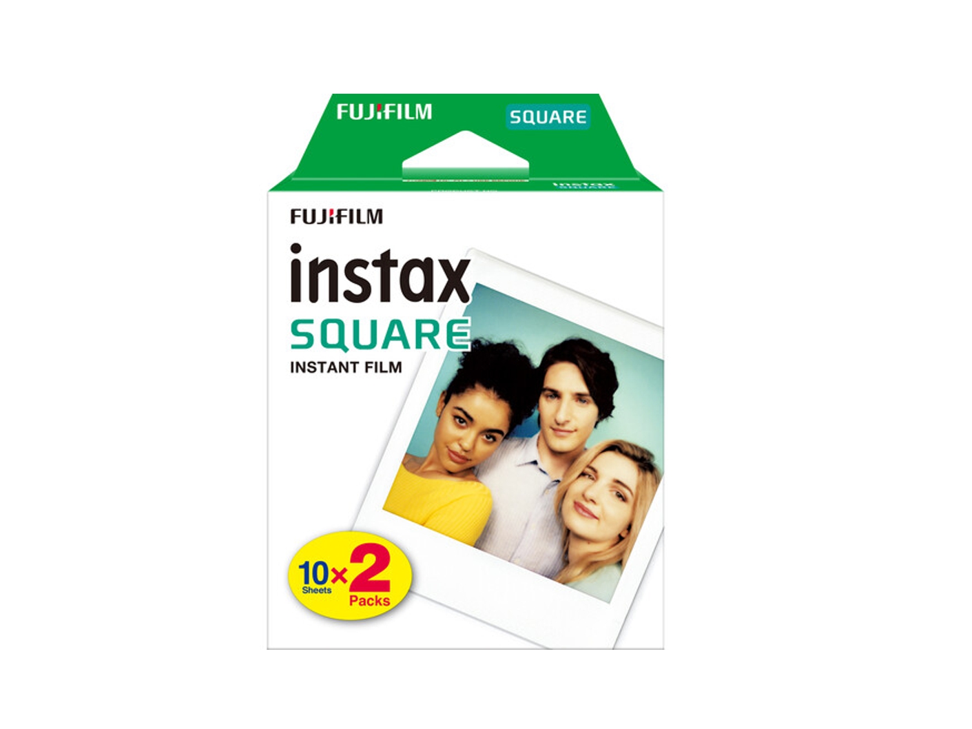 Filme instant fuji instax square film 2x10 sheet 11811012 